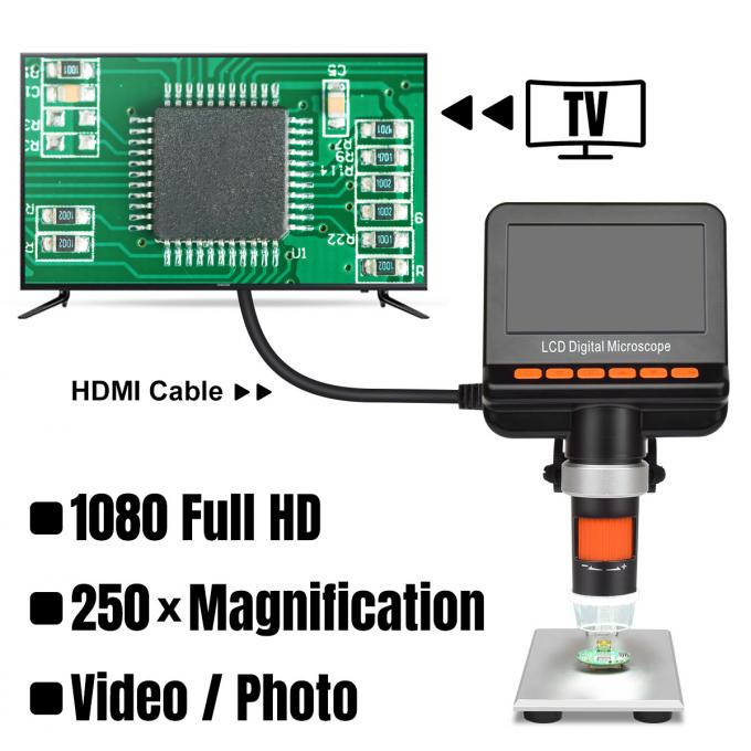 Optical DM042 Hdmi Digital Microscope For Electronics Repair 1200x Magnification 0