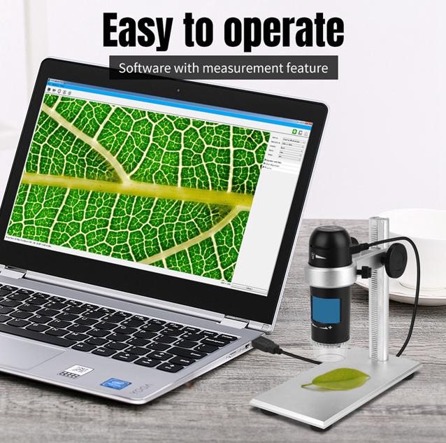 IR Light 850nm Portable Digital Microscope For With Reocrding Software Museums 0