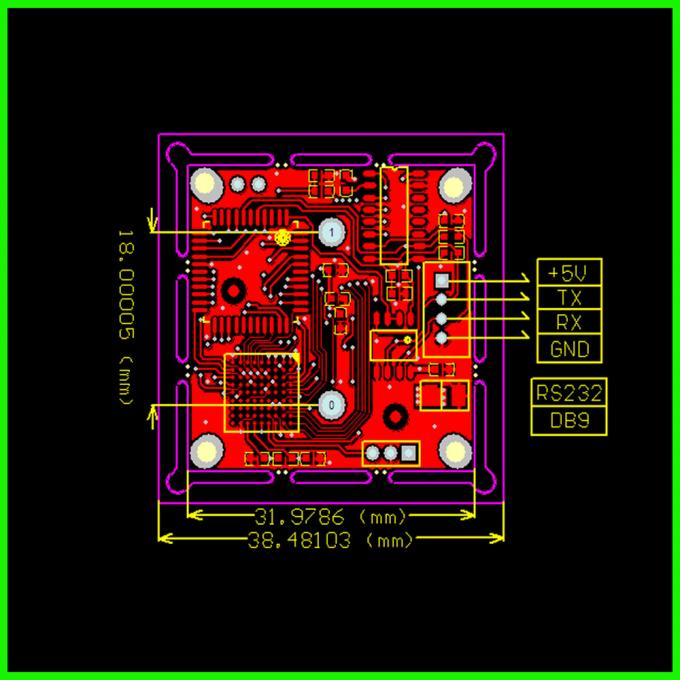 UART Serial Jpeg Camera Module Rs232 0