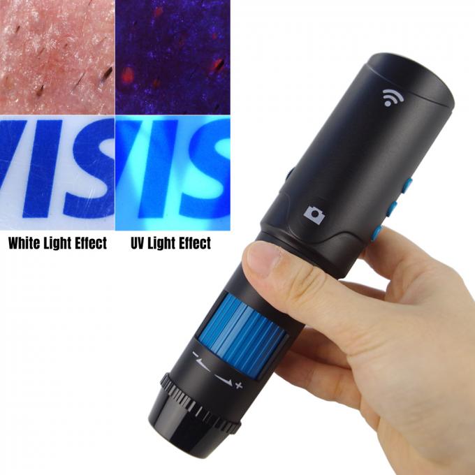 UV WiFi Wireless Digital Microscope Mini Portable Handheld For Skin Analyzer 0