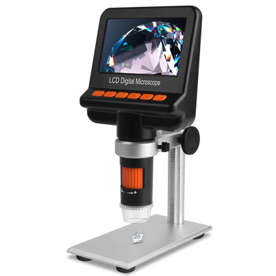 2MP Portable Digital Lcd Microscope Polarizer Usb Coin Microscope