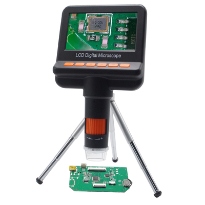HD 1080P 500x 4.3 Inch Portable Stand Alone Lcd Digital Microscope Fluorescence