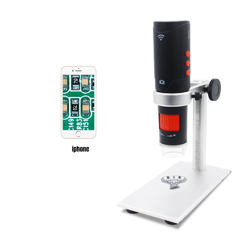 2MP Wifi Usb Microscope 200x Wireless Digital Microscope For Android