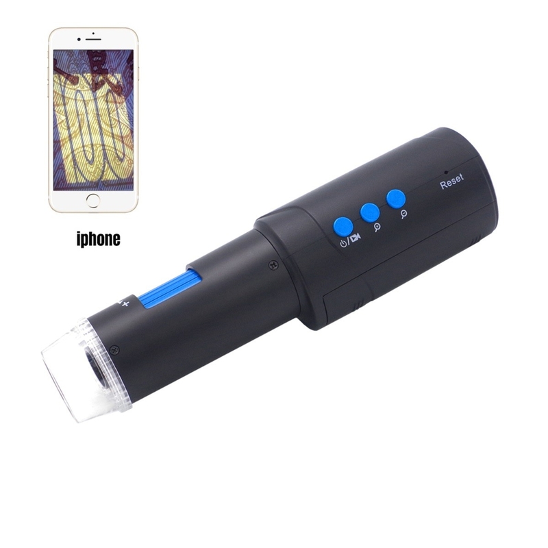 2MP CMOS Handheld UV Light Microscope For Hair And Scalp Inspection USB