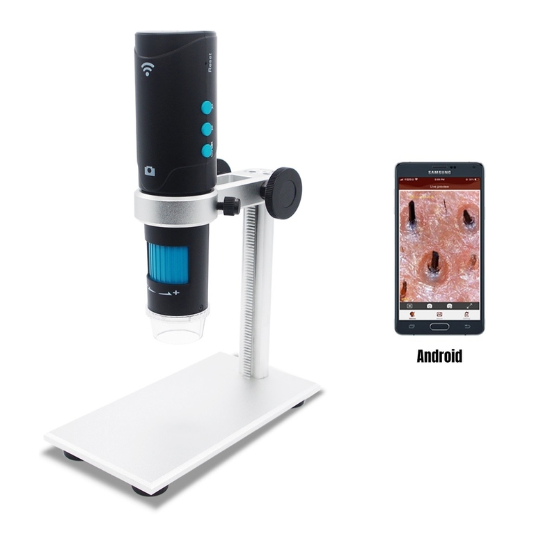 Fluorescent UV USB Electron Microscope ODM Usb Microscope For Laptop