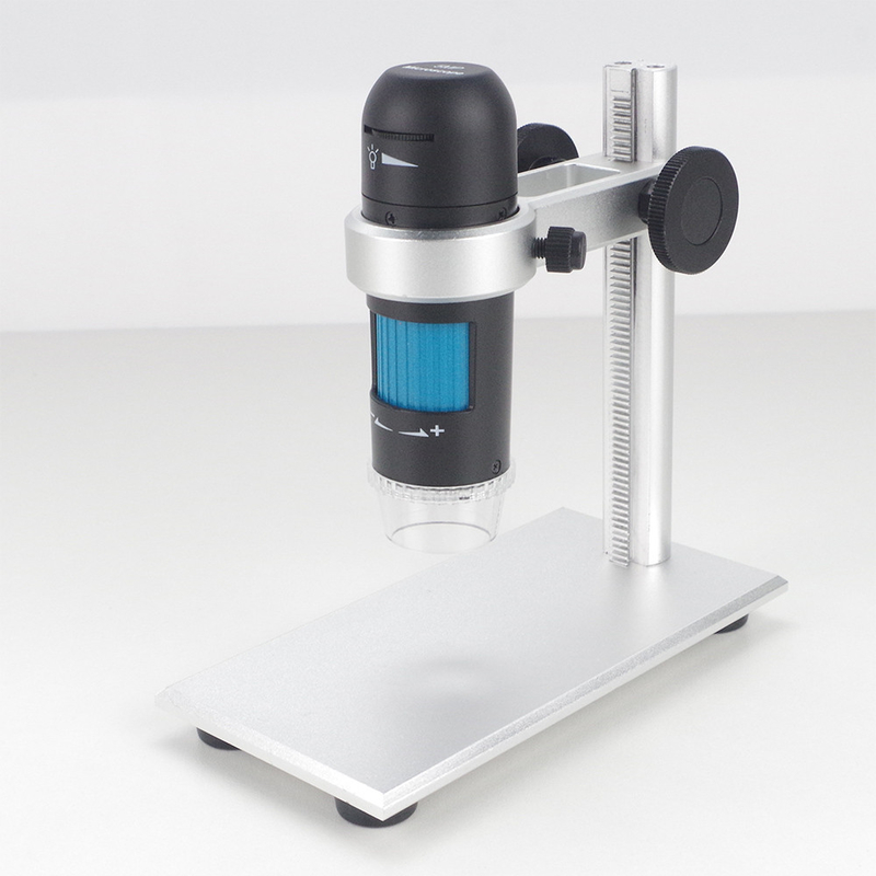 2 Million Pixels USB Digital Microscope With Stand 10 To 200x