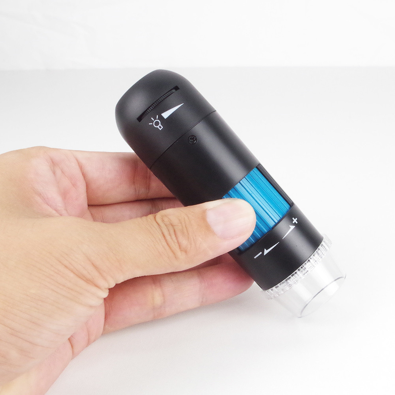 250X Magnification USB Digital Dermatoscope 8 LED Microscope Wireless