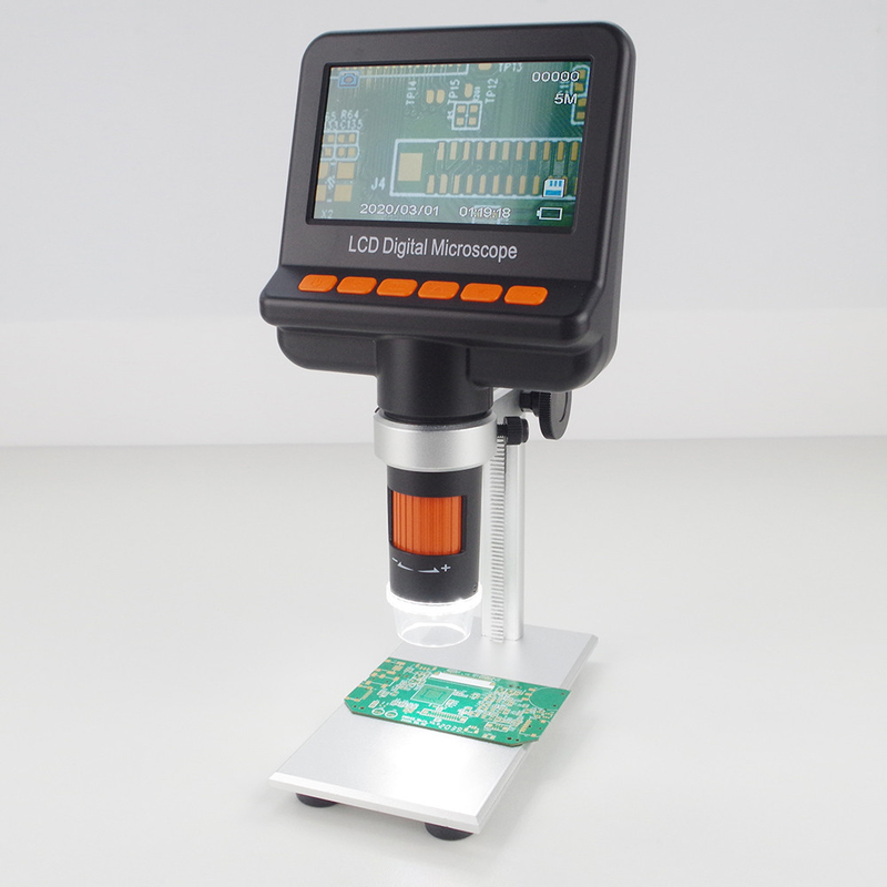 Mineralogy Handheld LCD Digital Microscope For Pcb Repair Polarizer