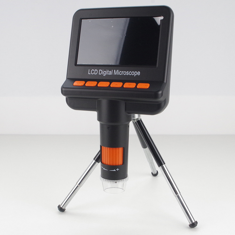 8PCS White LED Coin Usb Microscope For Soldering Polarizing Adjustable