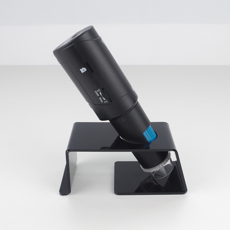 RoHS Wireless Digital UV Light Microscope For Smart Phone USB 2.0