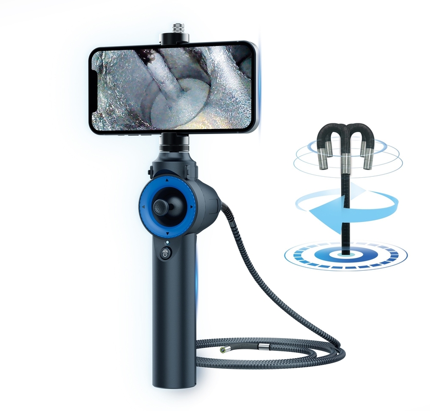 Waterproof Articulating Inspection Camera USB 2.0 Compatible Android IOS All Way Endoscope
