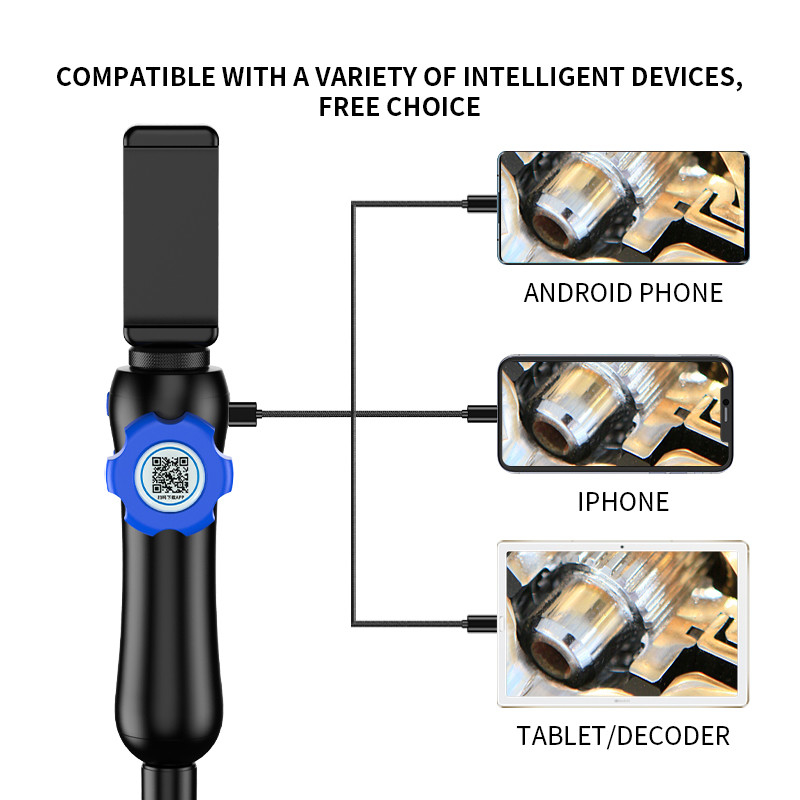 HD Articulating Borescope Inspection Camera FCC Handheld Borescope 1