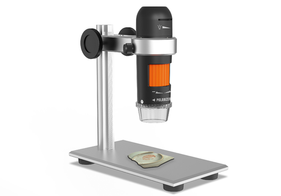 Good price Handheld OEM Portable Digital Microscope For Computer USB 2.0 Polarizer online